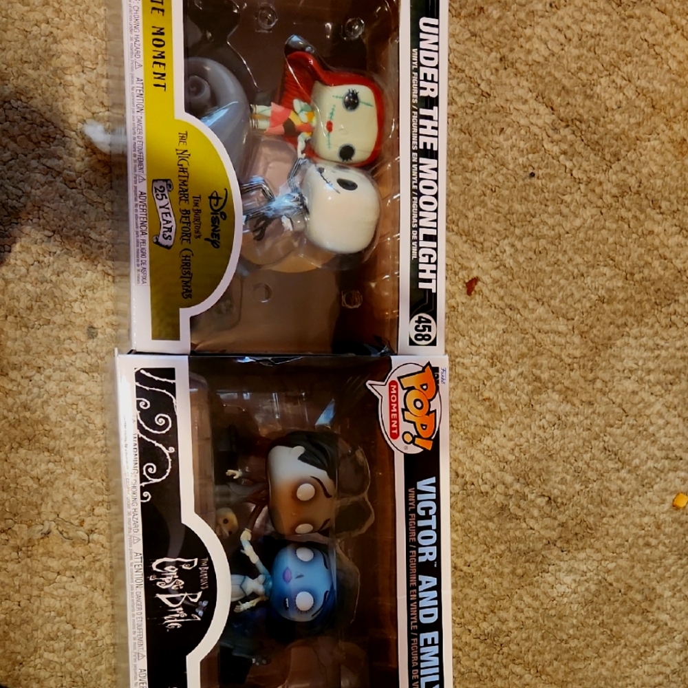Funko Pop! Disney and Corpse Bride Figures